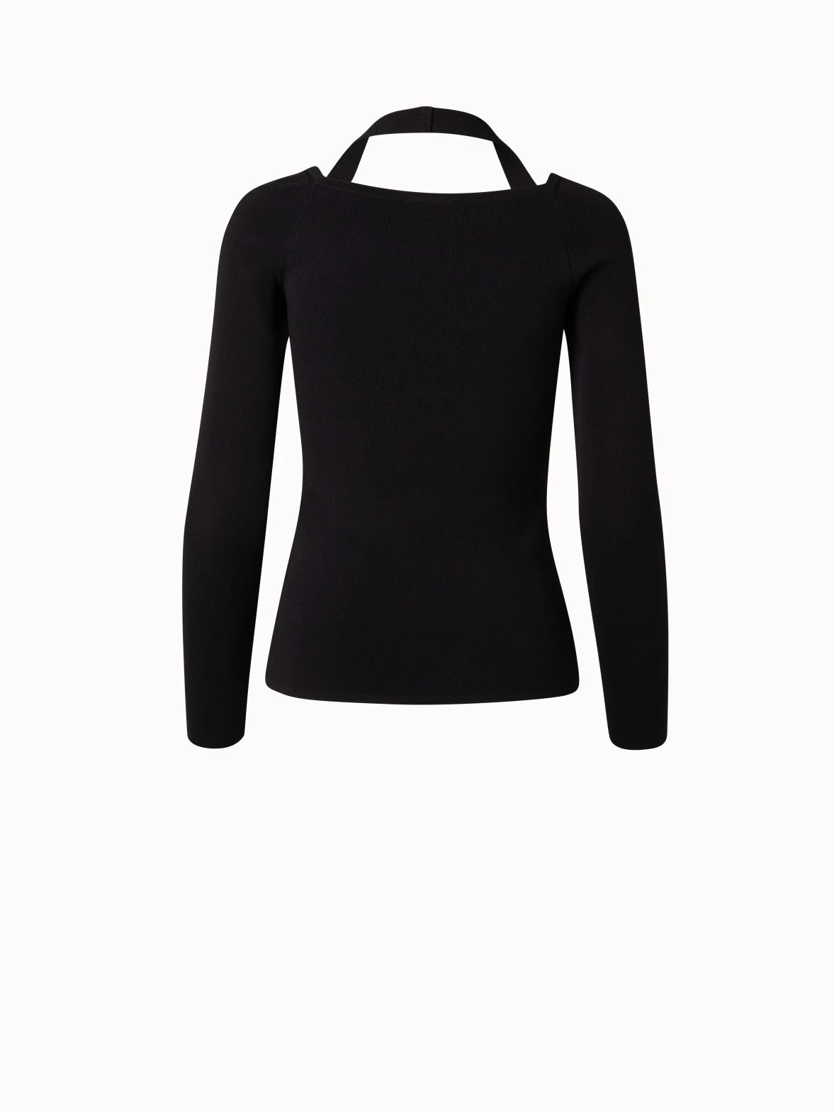 AKRIS Knit Pullover With Trapezoid Neckline - Image 2
