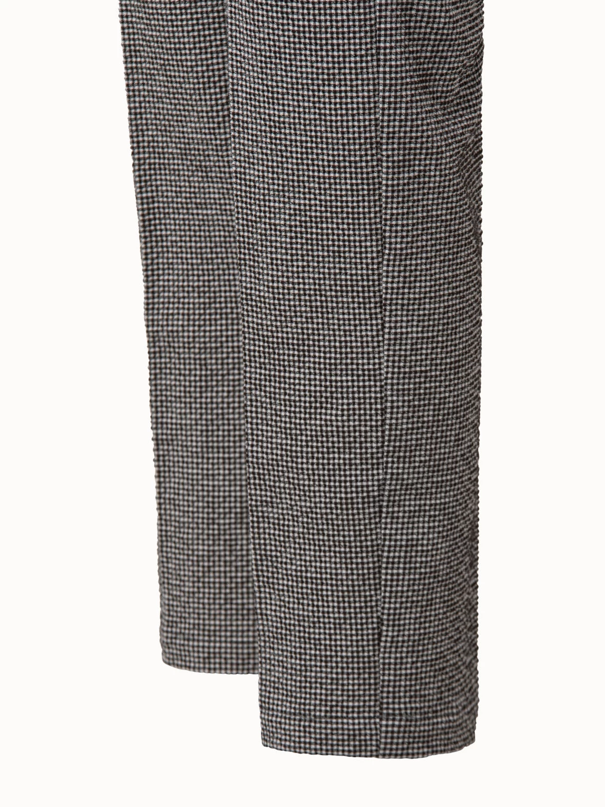 Cotton Seersucker Tapered Pants - Image 5