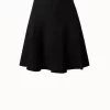 Wool Stretch Knit Skirt