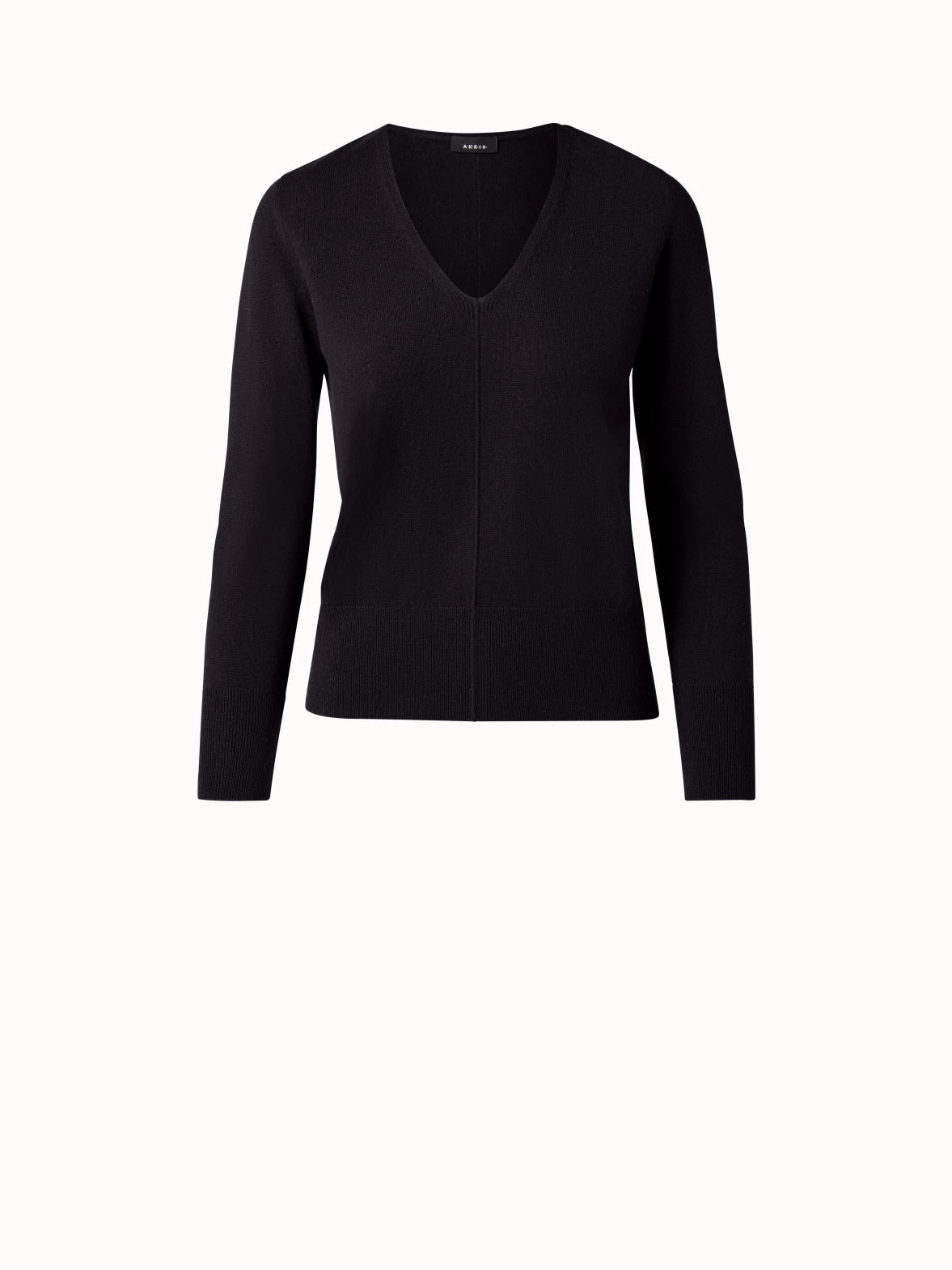 AKRIS Cashmere V-neck Pullover