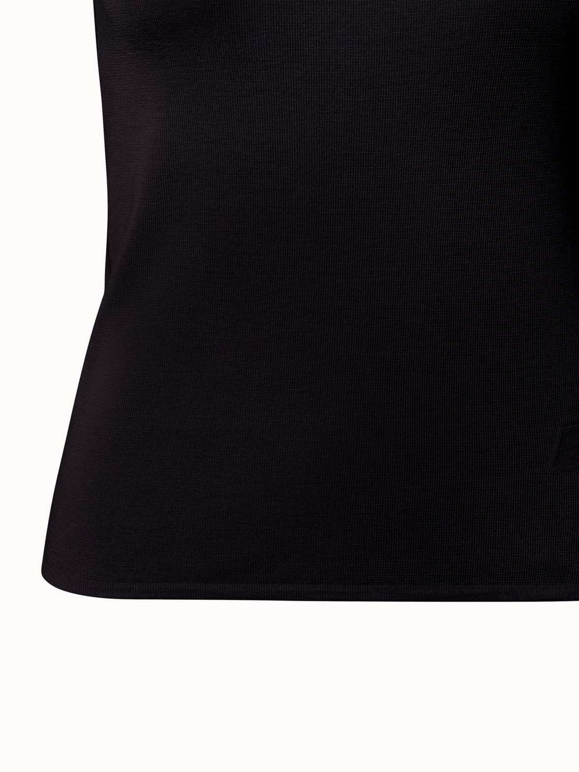 AKRIS Cashmere Silk Knit Short Sleeve Pullover - Image 4