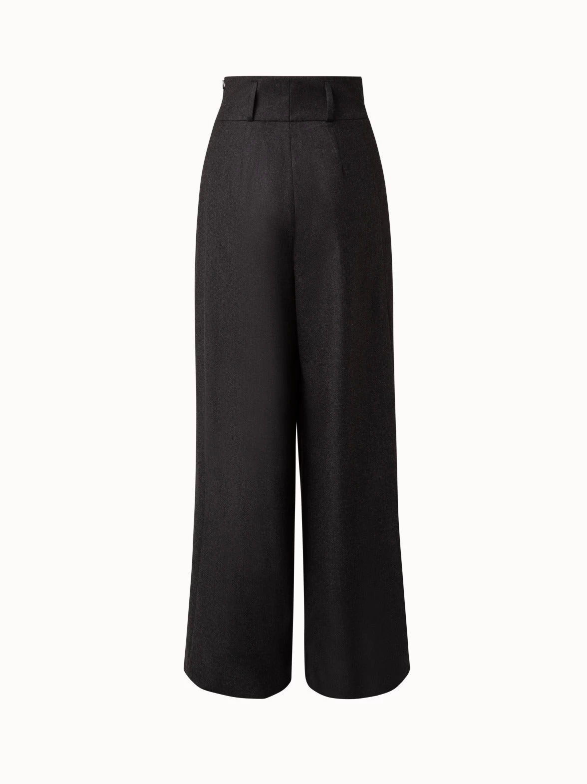 Wool Flannel Wide Leg Pants - Image 2