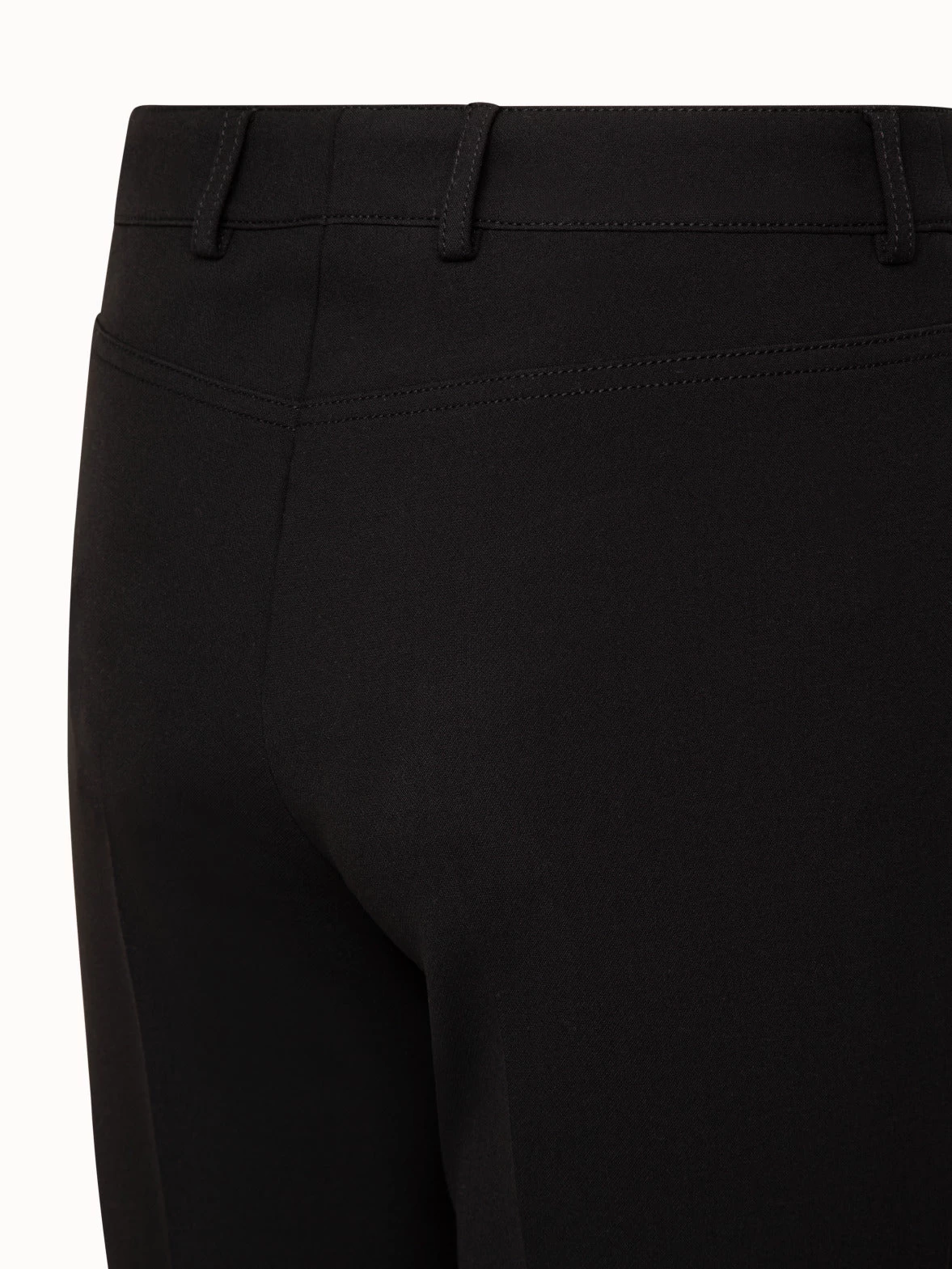 Pebble Crêpe Bootcut Pants - Image 3