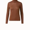 AKRIS Cashmere Silk Jersey Top
