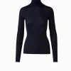 AKRIS Cashmere Silk Knit Pullover