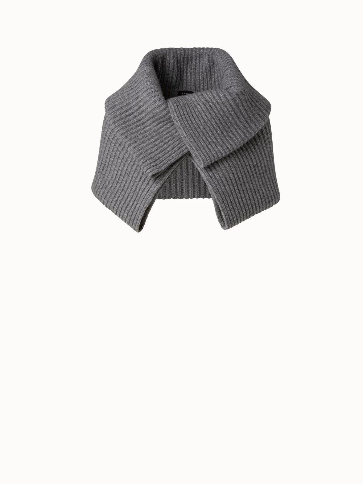 AKRIS Chunky Cashmere Knit Scarf