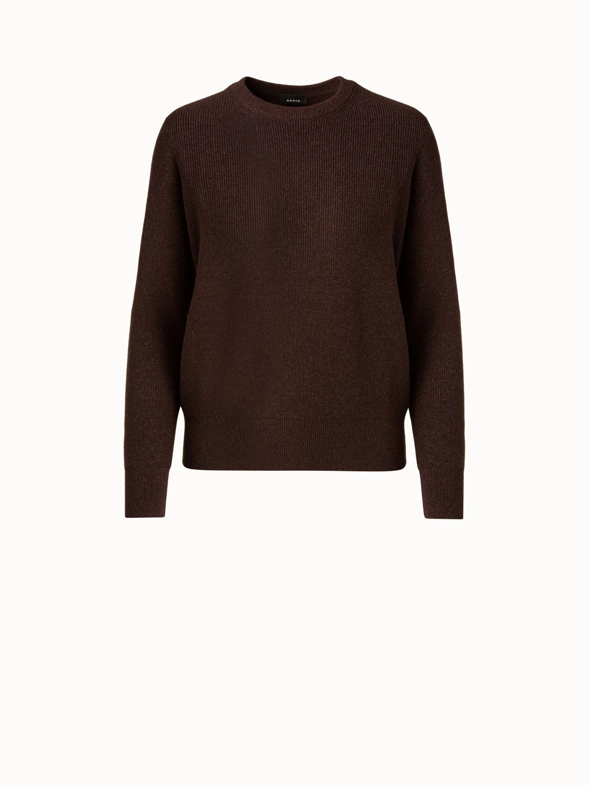 AKRIS Cashmere Lurex Knit Pullover