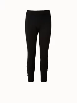 AKRIS Wool Silk Knit Legging
