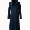 AKRIS Cashmere Double-Face Melange Blazer Coat