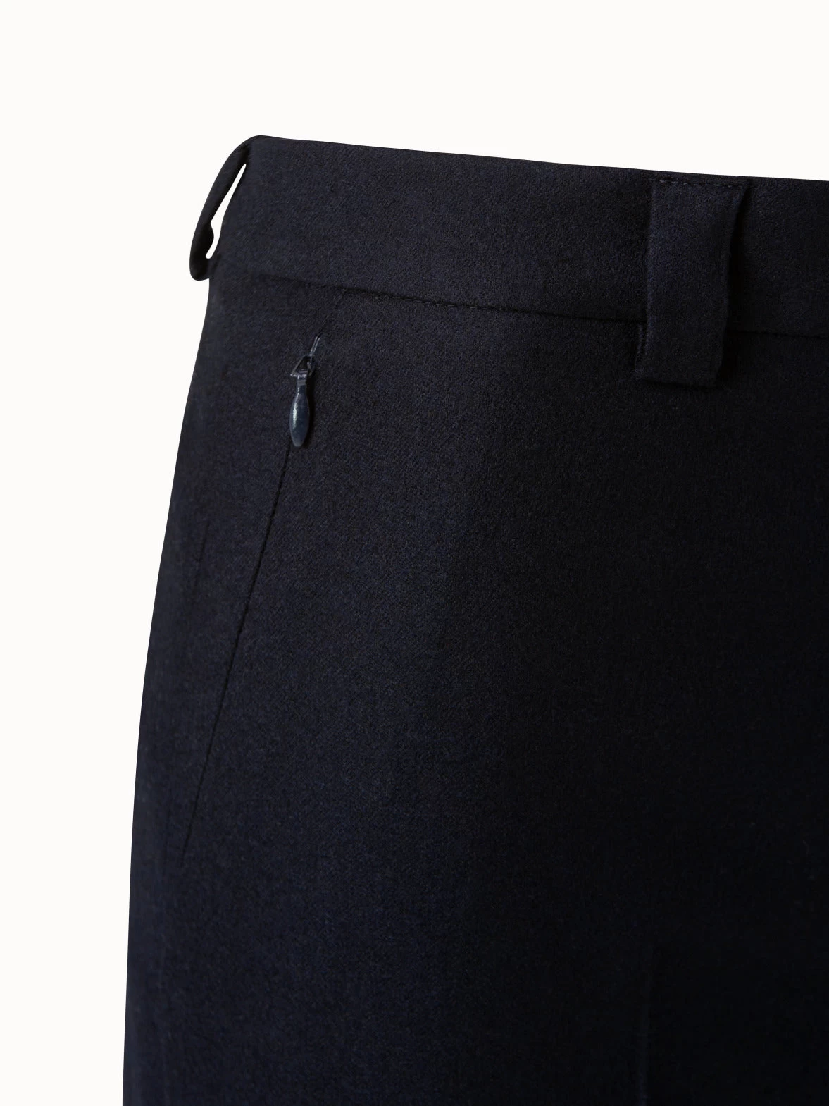 AKRIS Maxima Wool Flannel Pant - Image 4