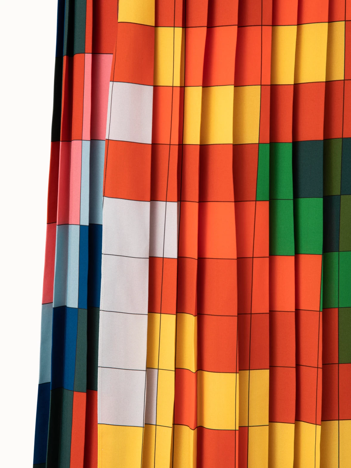 AKRIS Silk Crêpe Gown With Drei Teile Print - Image 5