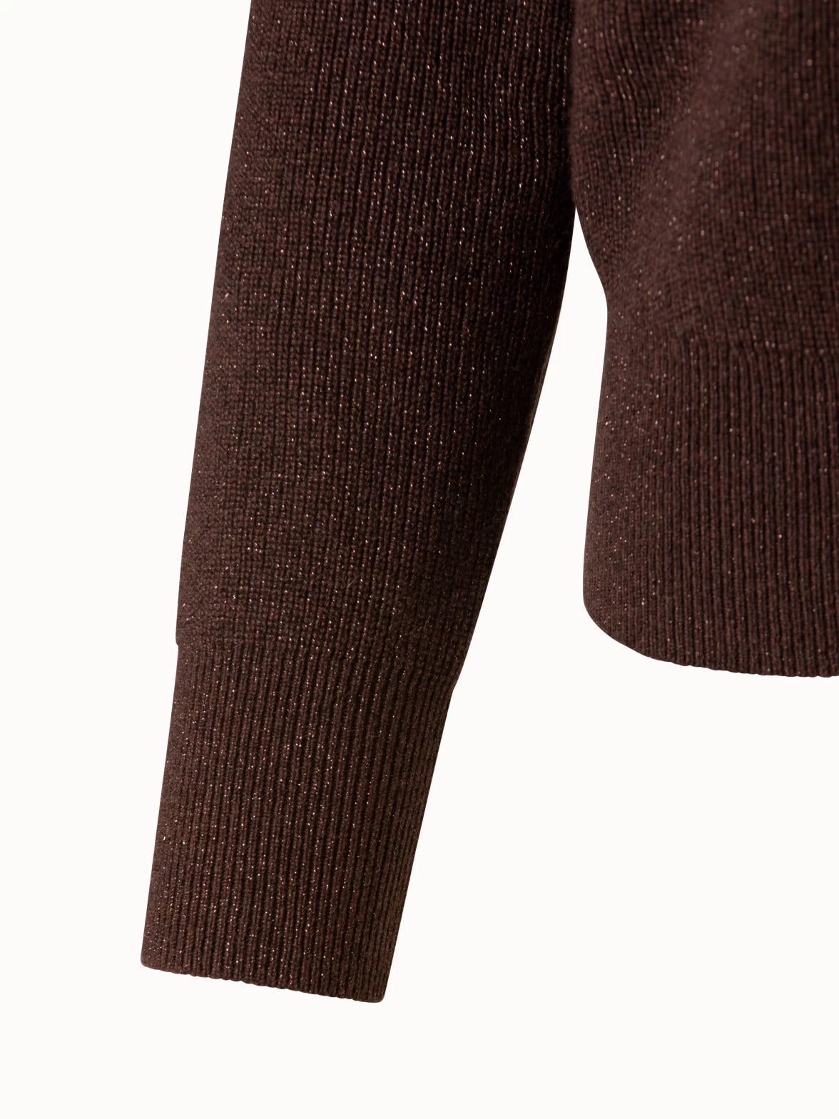 AKRIS Cashmere Lurex Knit Pullover - Image 4