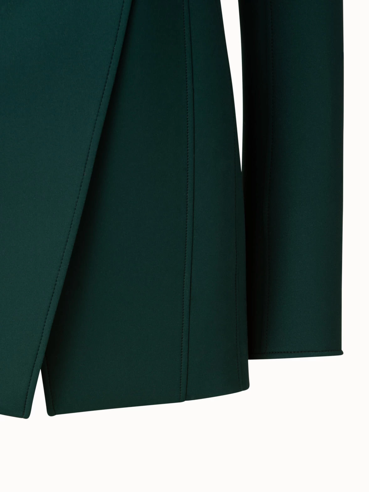 AKRIS Techno Neoprene Fitted Blazer Jacket - Image 5