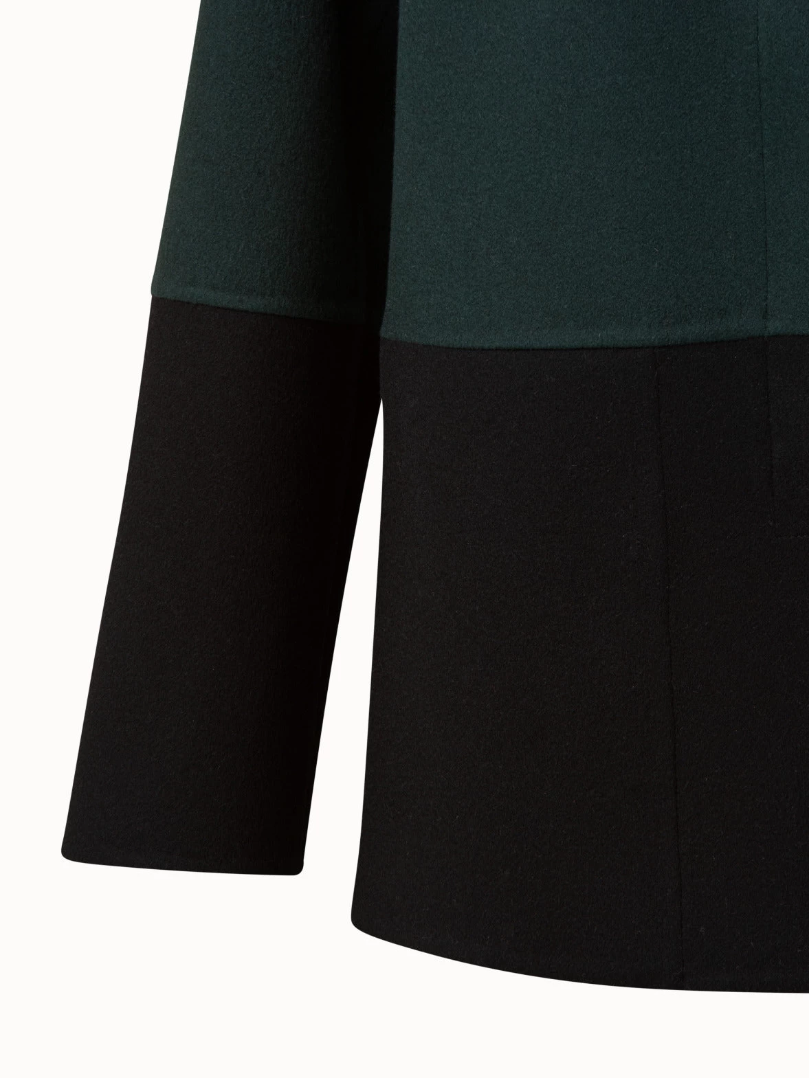 AKRIS Cashmere Double-Face Colorblock Oversized Jacket - Image 4