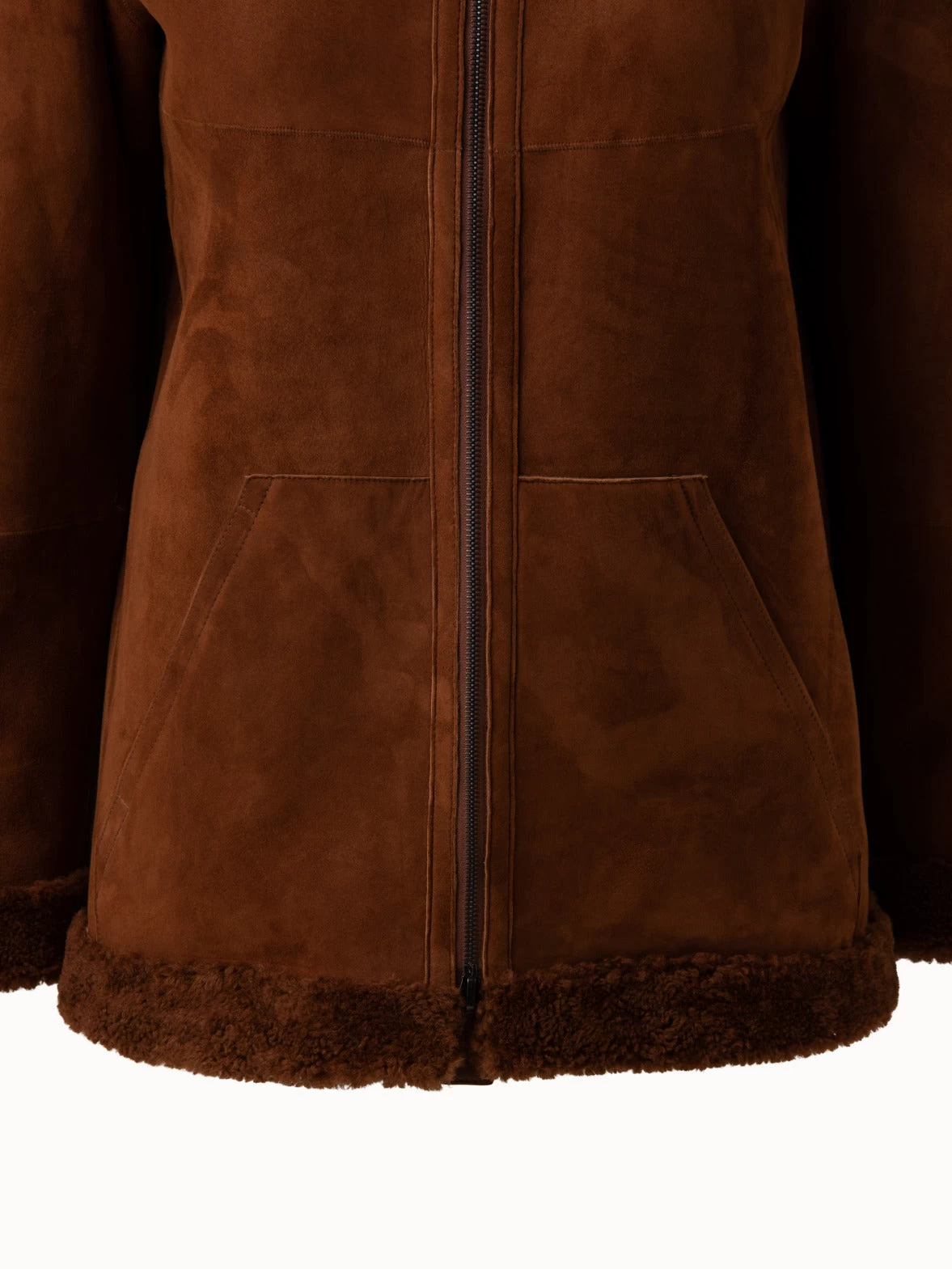AKRIS Shearling Jacket - Image 6