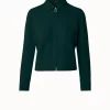 AKRIS Cashmere Piqué Short Jacket