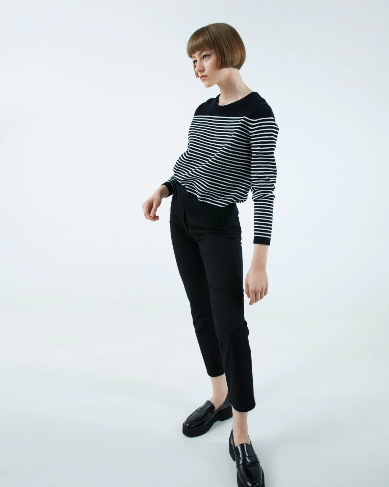 Straight Ankle-Length Denim Pants - Image 2