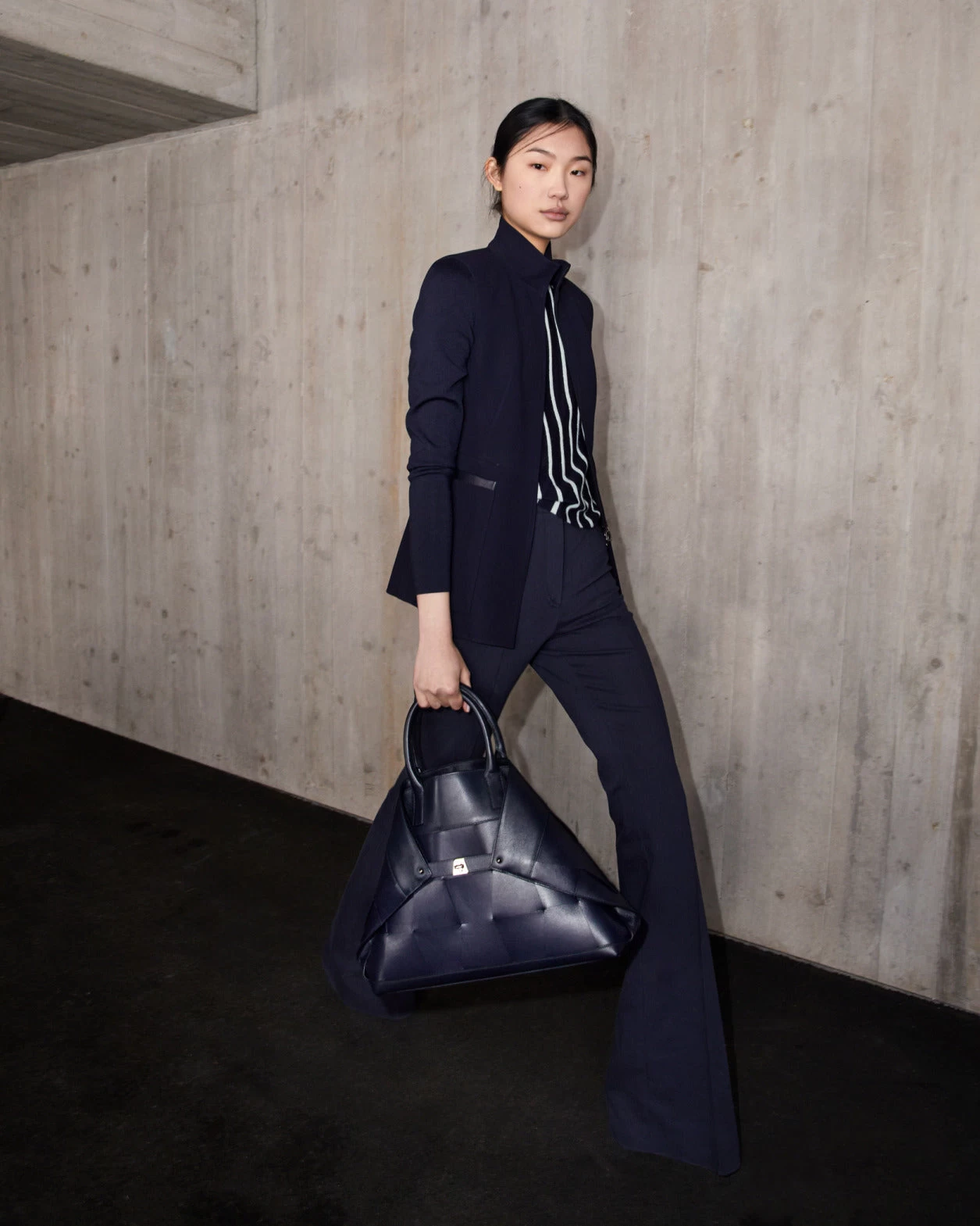 AKRIS Stretch Denim Boot Cut Pants - Image 2