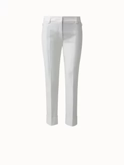 AKRIS Cotton Poplin Stretch Pant