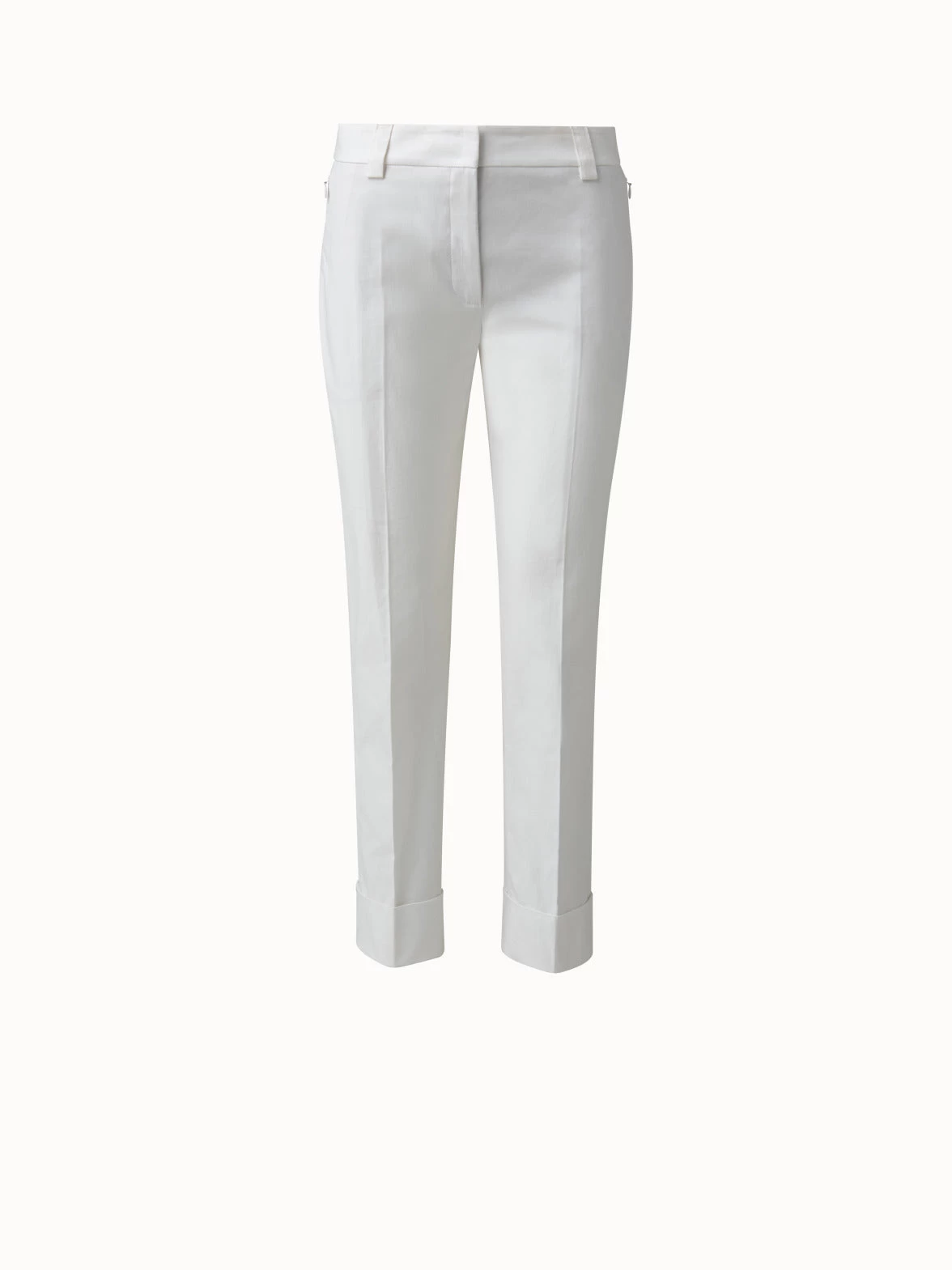 AKRIS Cotton Poplin Stretch Pant