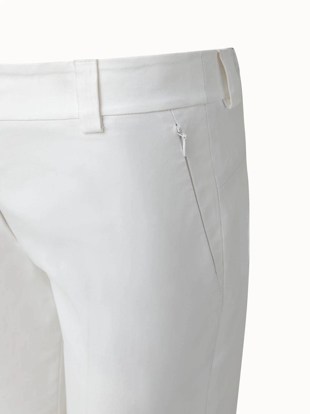 AKRIS Cotton Poplin Stretch Pant - Image 4