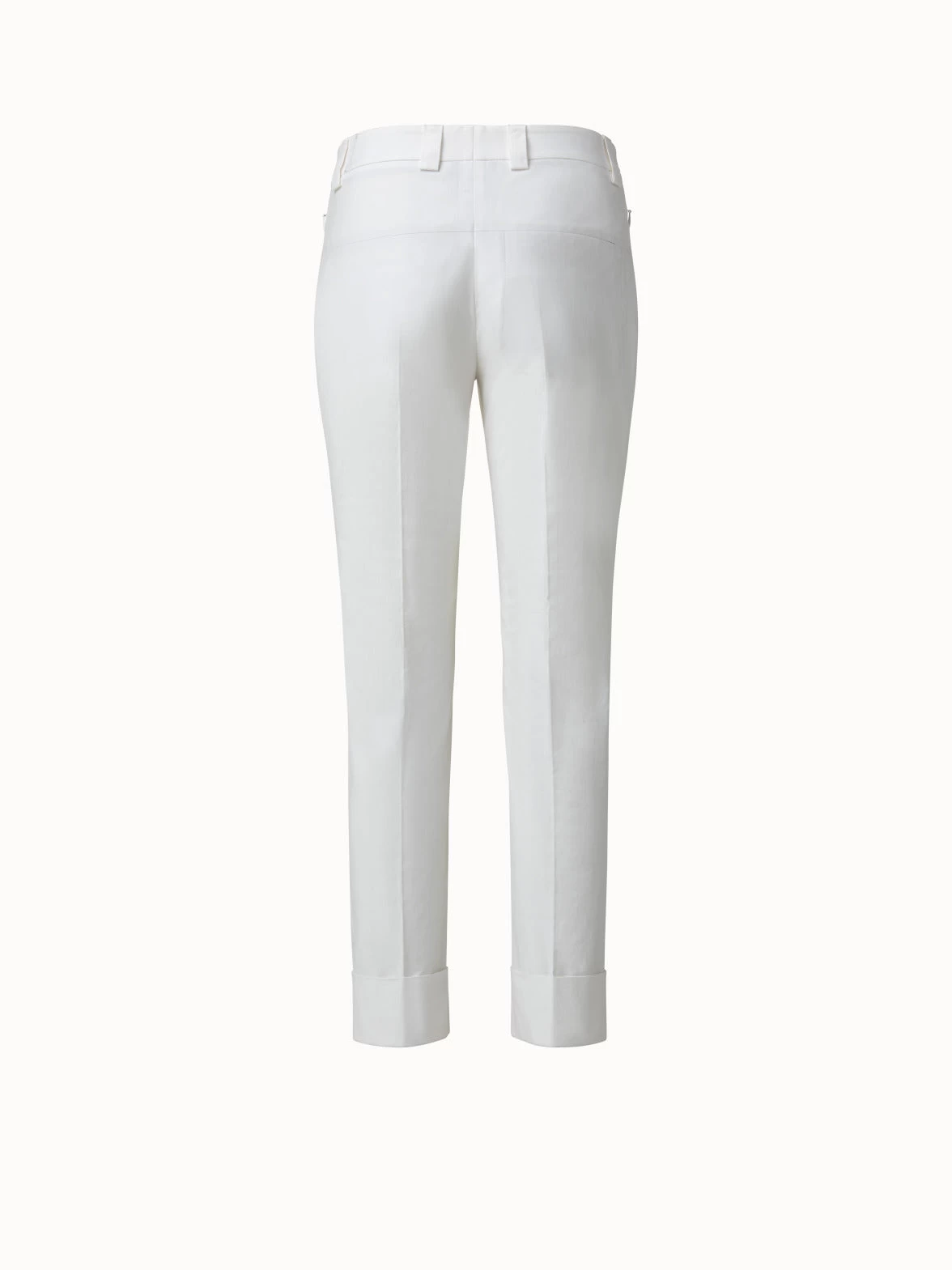 AKRIS Cotton Poplin Stretch Pant - Image 2