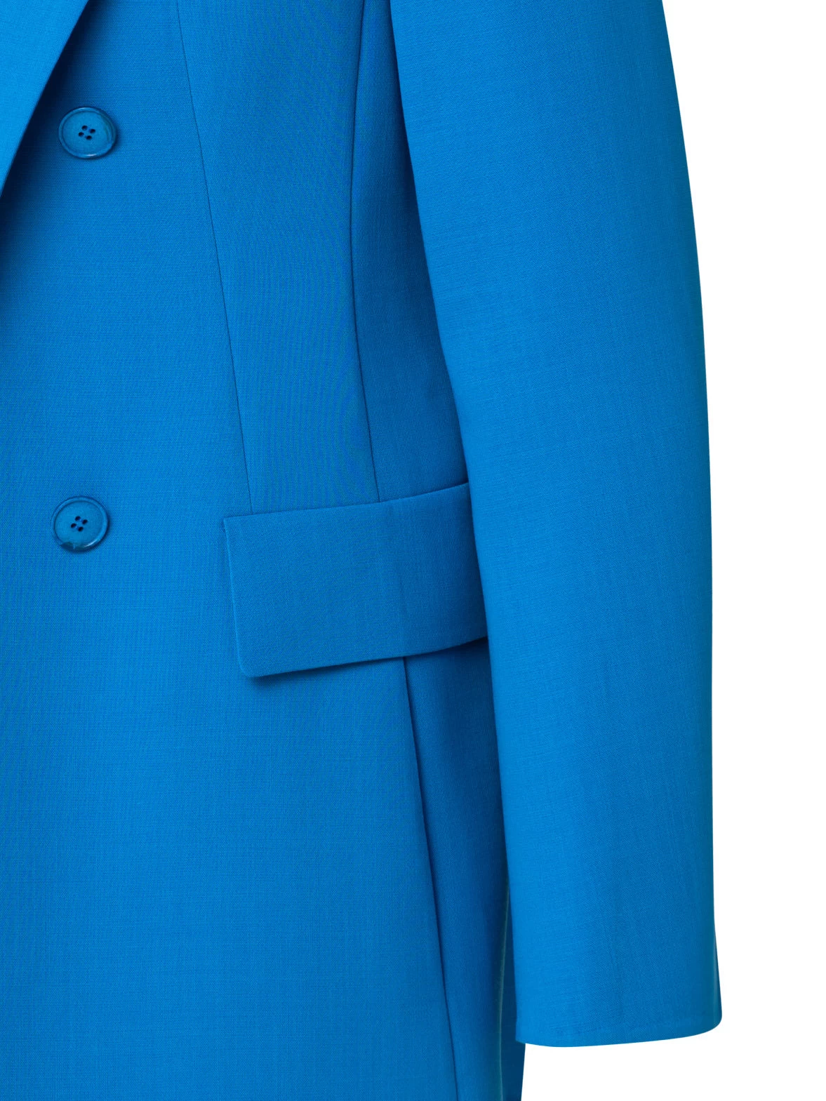 AKRIS Wool Double-Face Jacket With Faux Double-Breast - Image 5