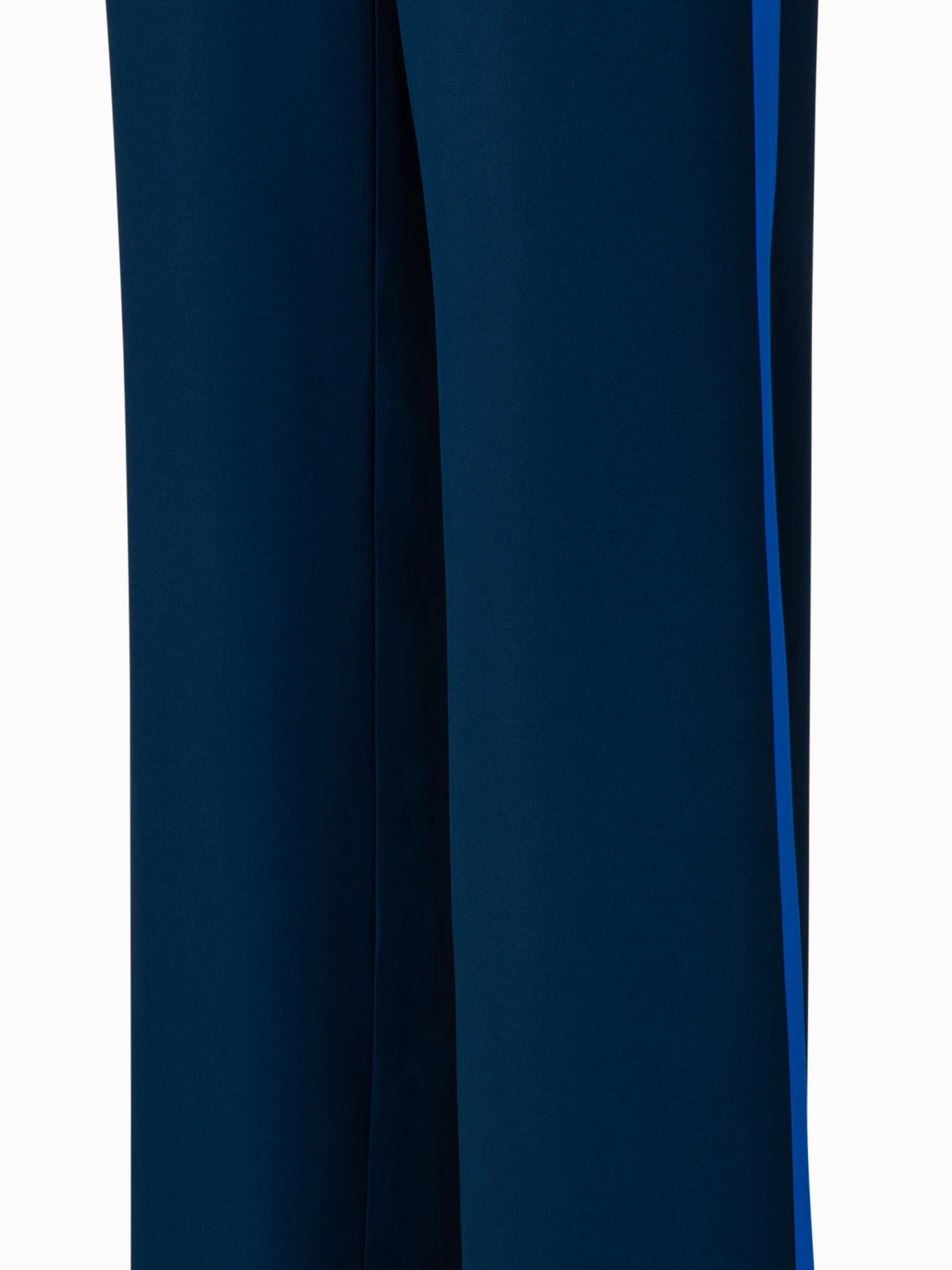 Marla Sraight Leg Viscose Blend Pants With Side Stripe Detail - Image 4