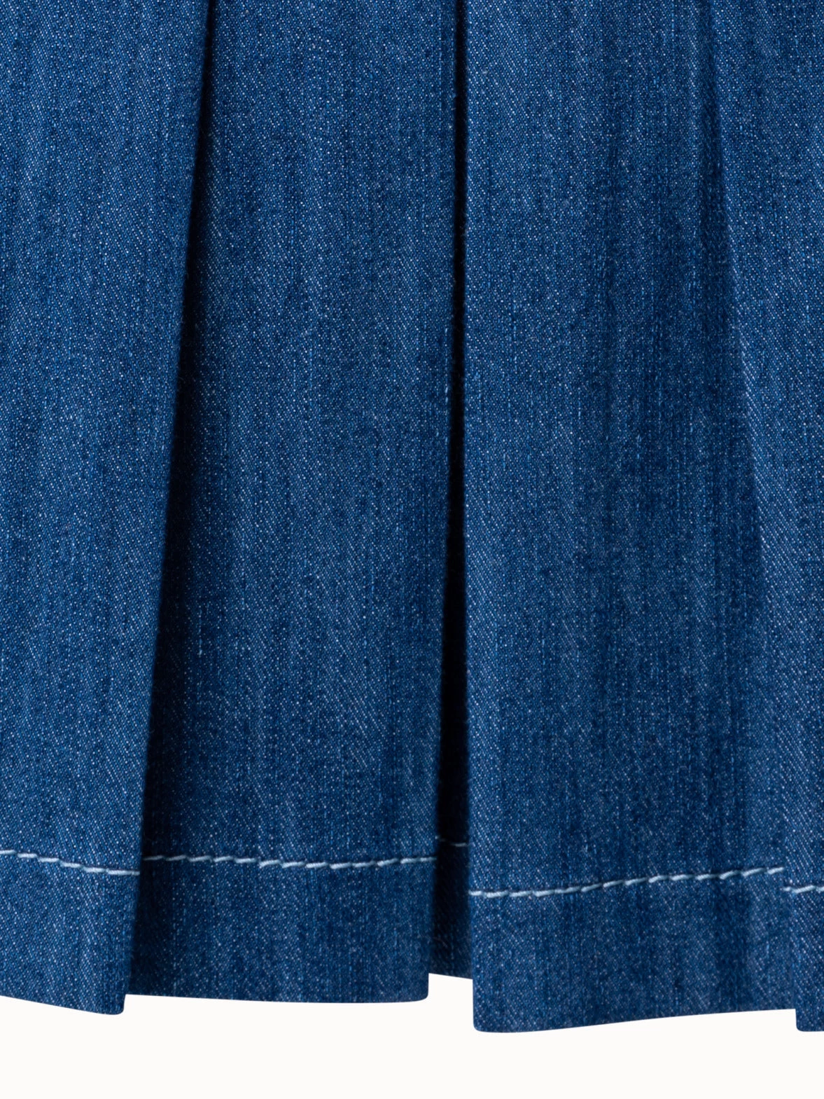 Washed Denim Mini Skirt - Image 5