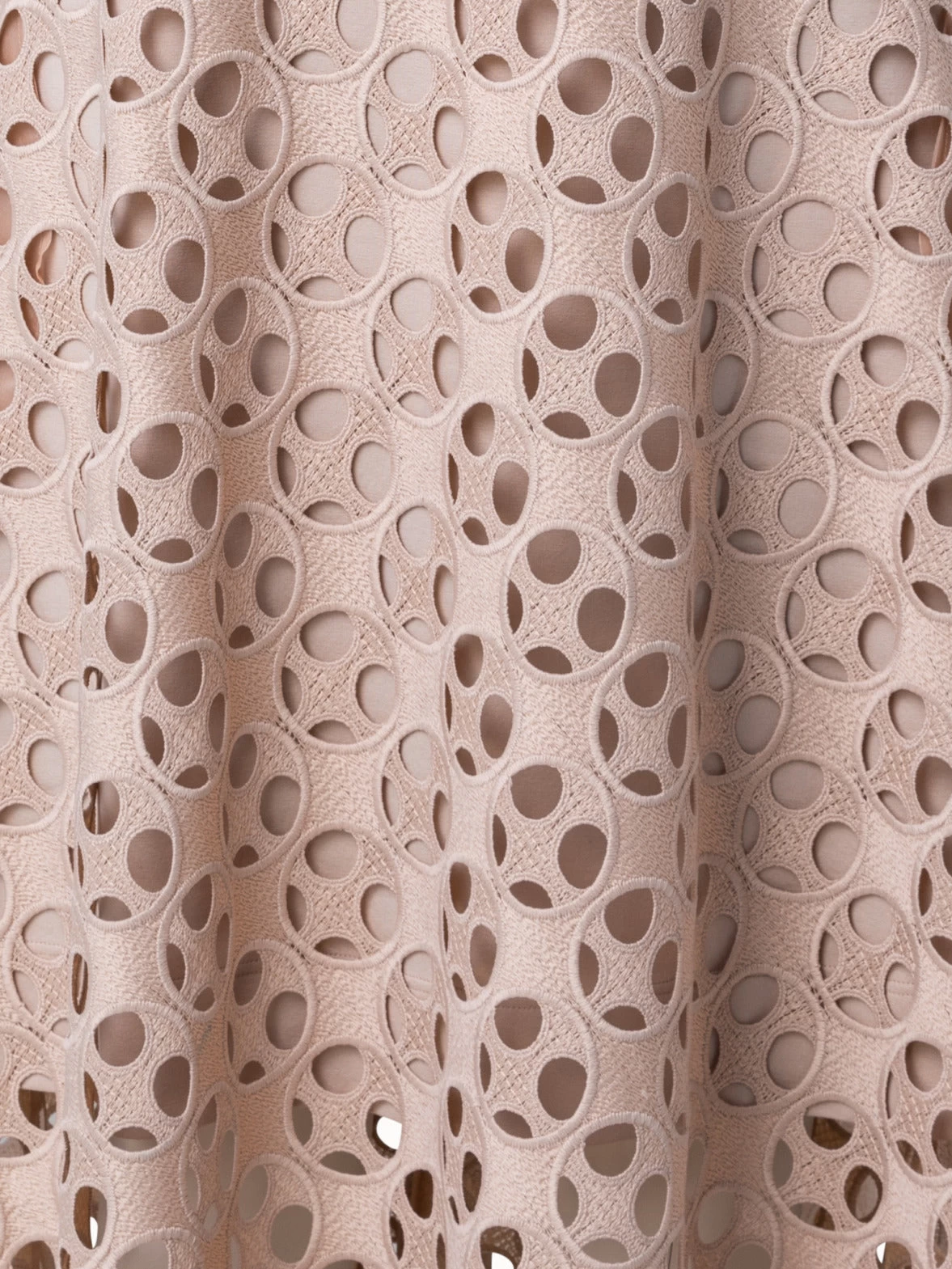 Dot Cut-Out Embroidery Maxi Dress - Image 6