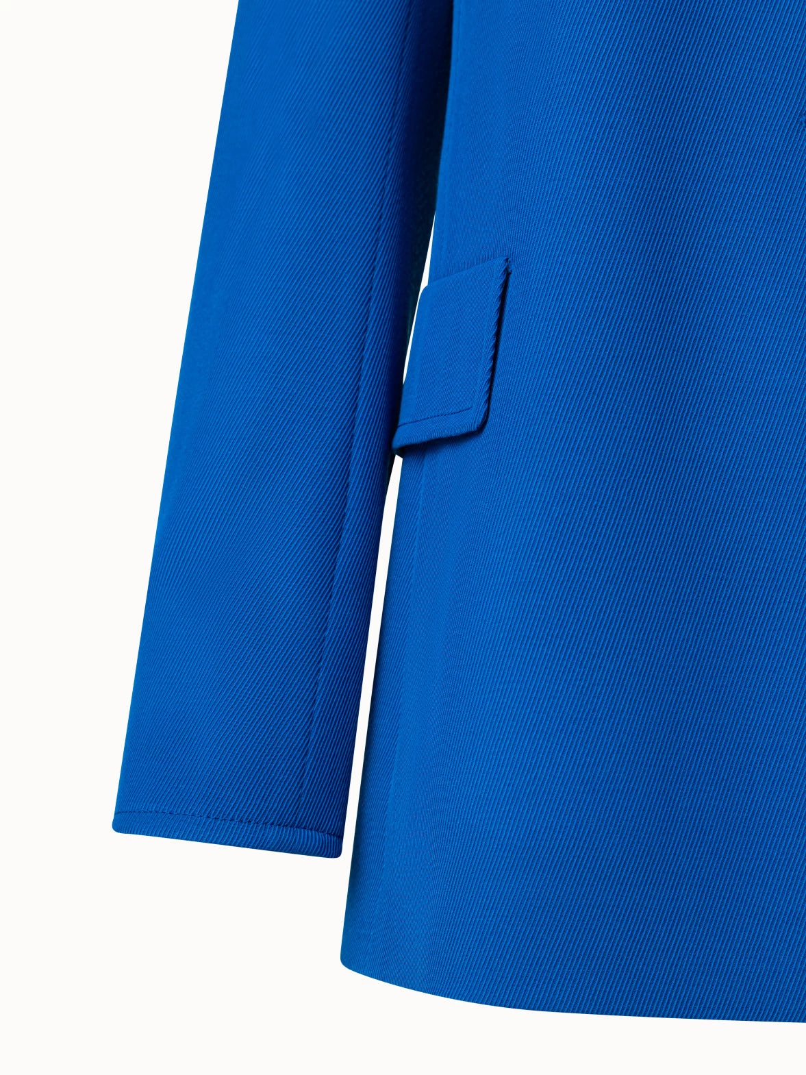 Wool Tricotine Boyfriend Blazer - Image 5