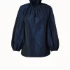 Techno Taffeta Blouse