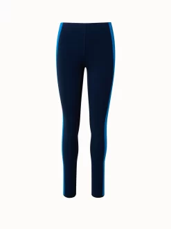 Maro Thermo Fleece Leggings With Side Stripe Detail