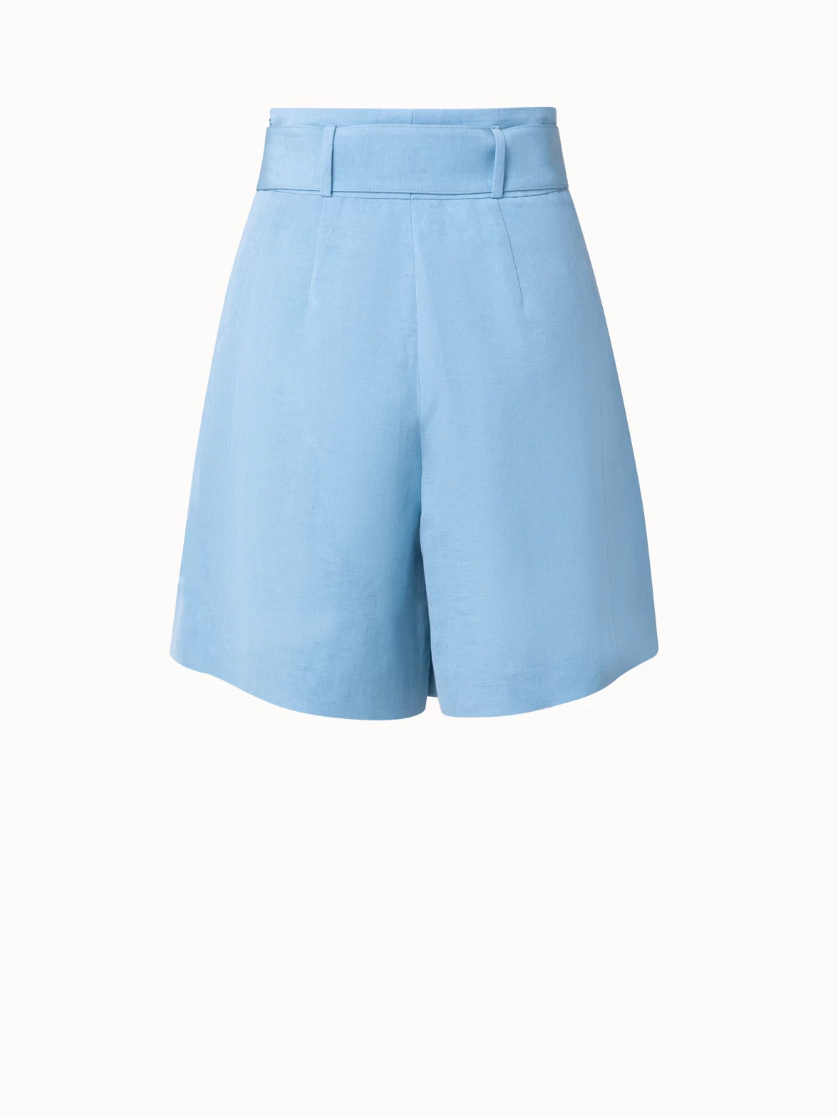 Fiorella Viscose Linen Blend Shorts - Image 2