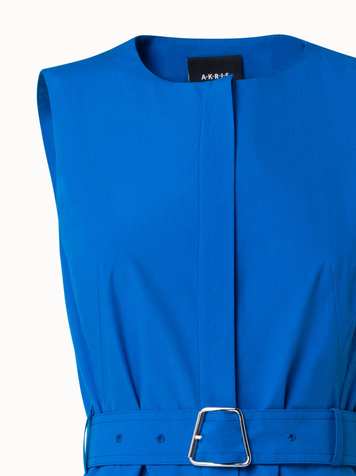 AKRIS Cotton Poplin Midi Dress - Image 3