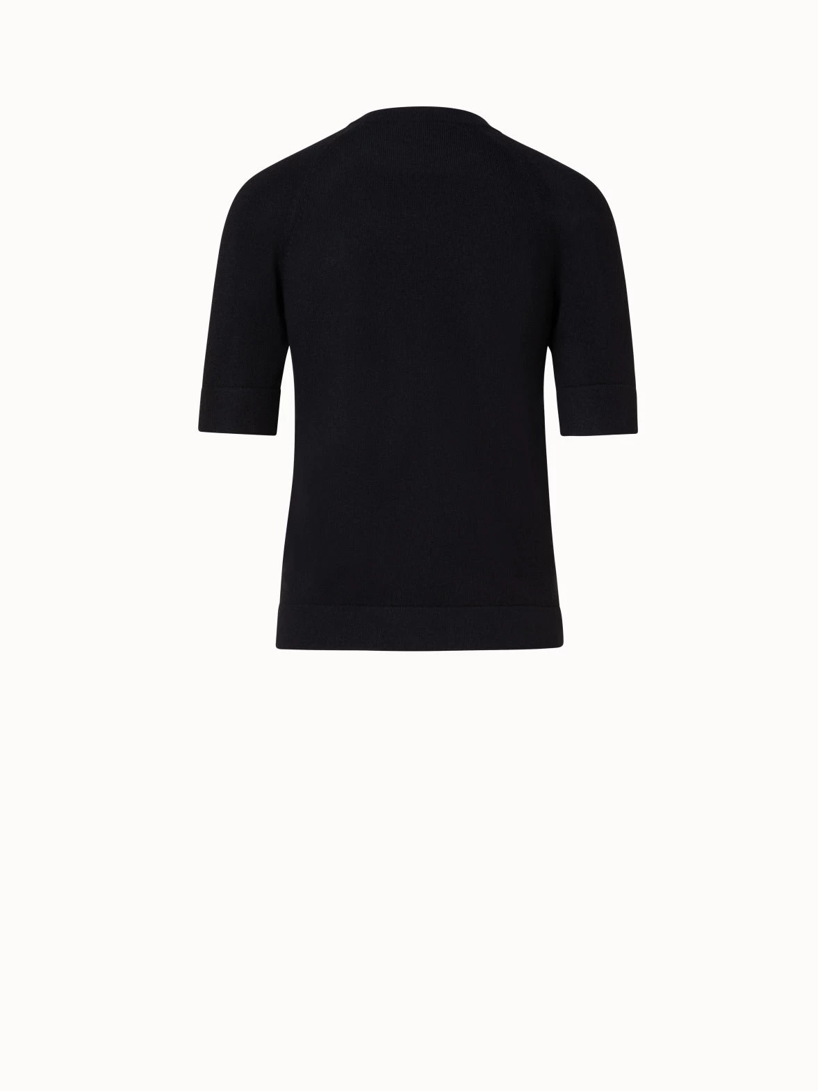 AKRIS Cashmere Two-Tone Knit Pullover - Image 3