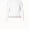 AKRIS Two-Tone Cashmere Pullover