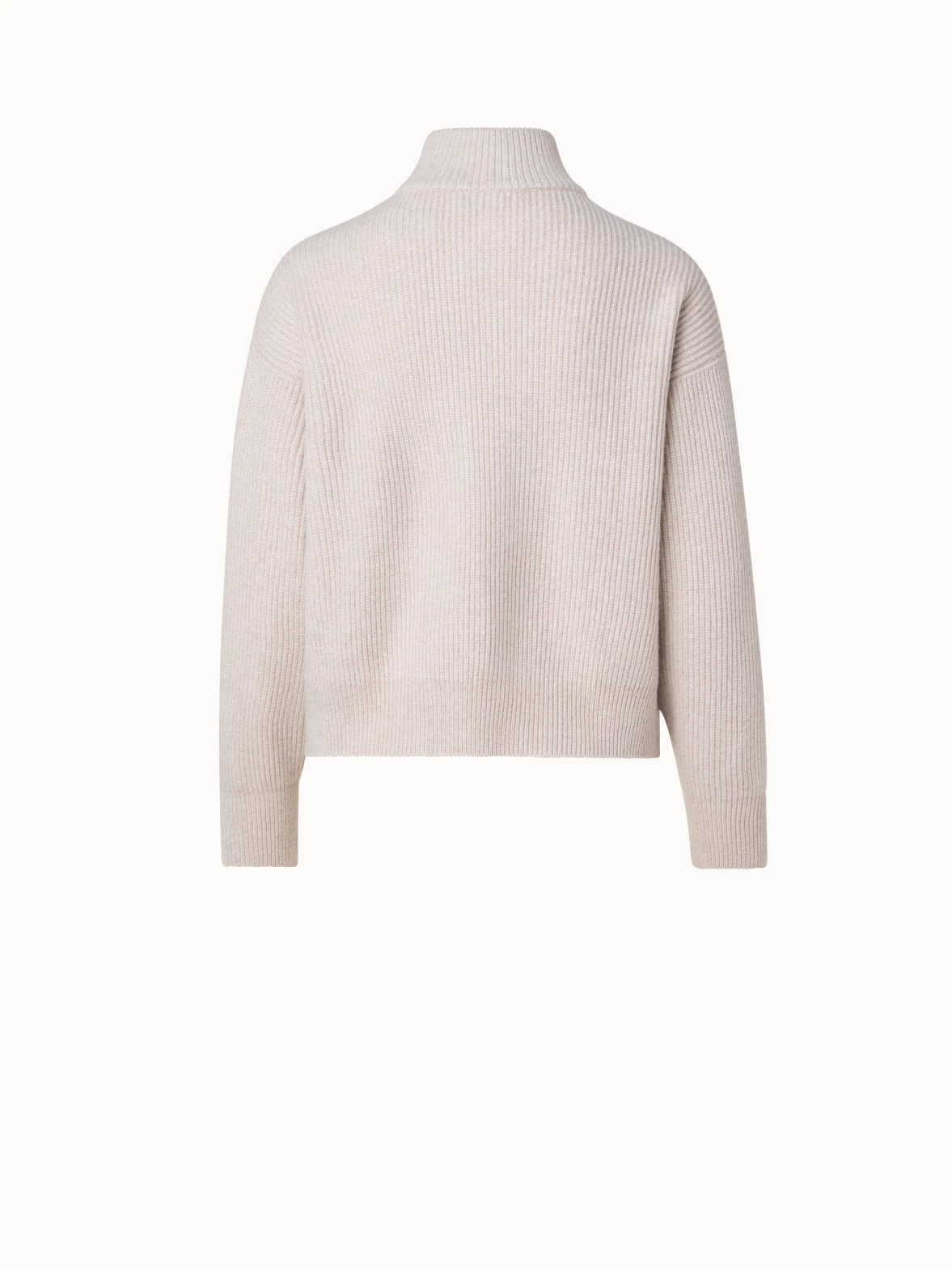 AKRIS Boxy Cashmere Zip Cardigan - Image 2