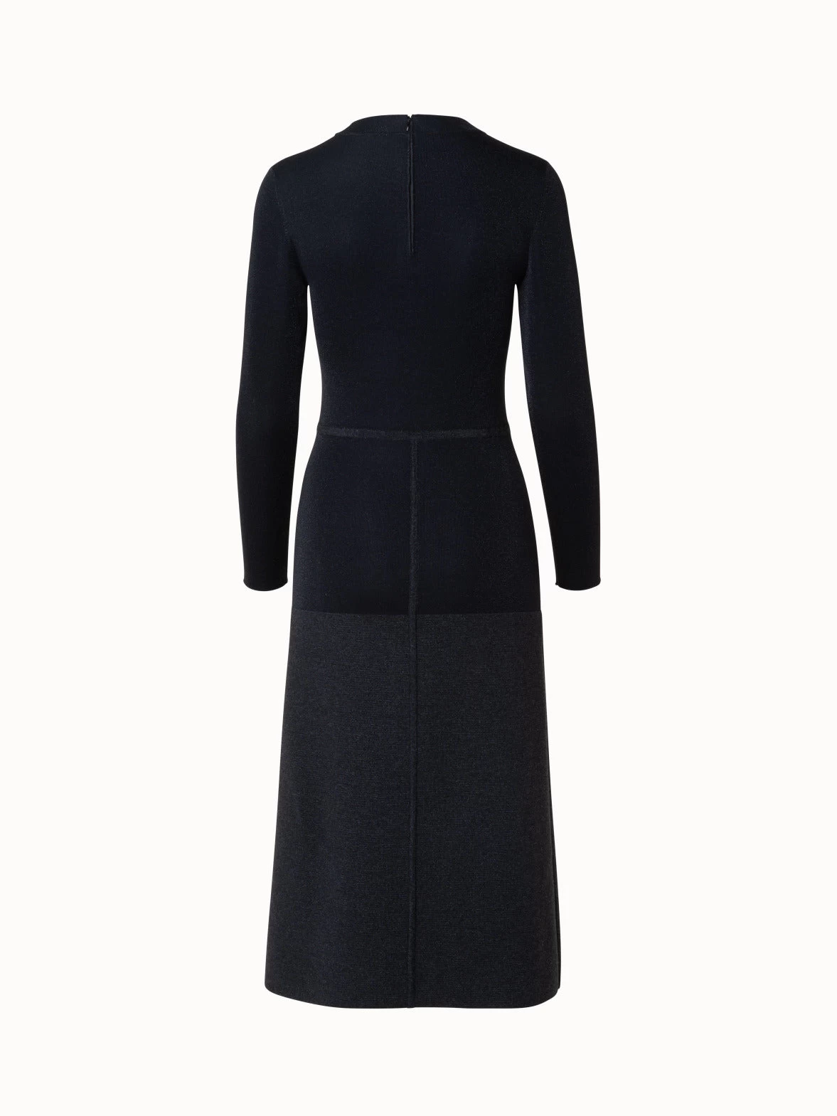 AKRIS Wool Silk Lurex Stretch Knit Dress - Image 2
