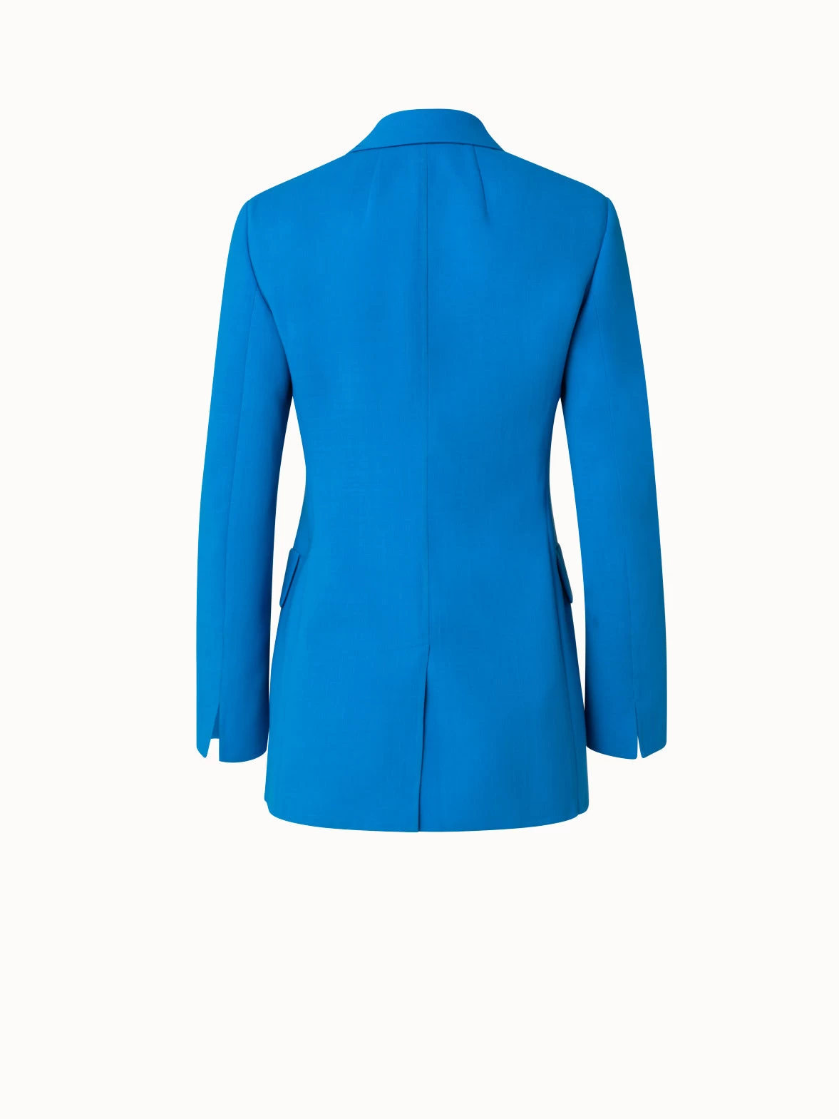 AKRIS Wool Double-Face Jacket With Faux Double-Breast - Image 2