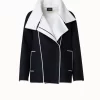 AKRIS Two-Tone Wool Cashmere Double-Face Jacket