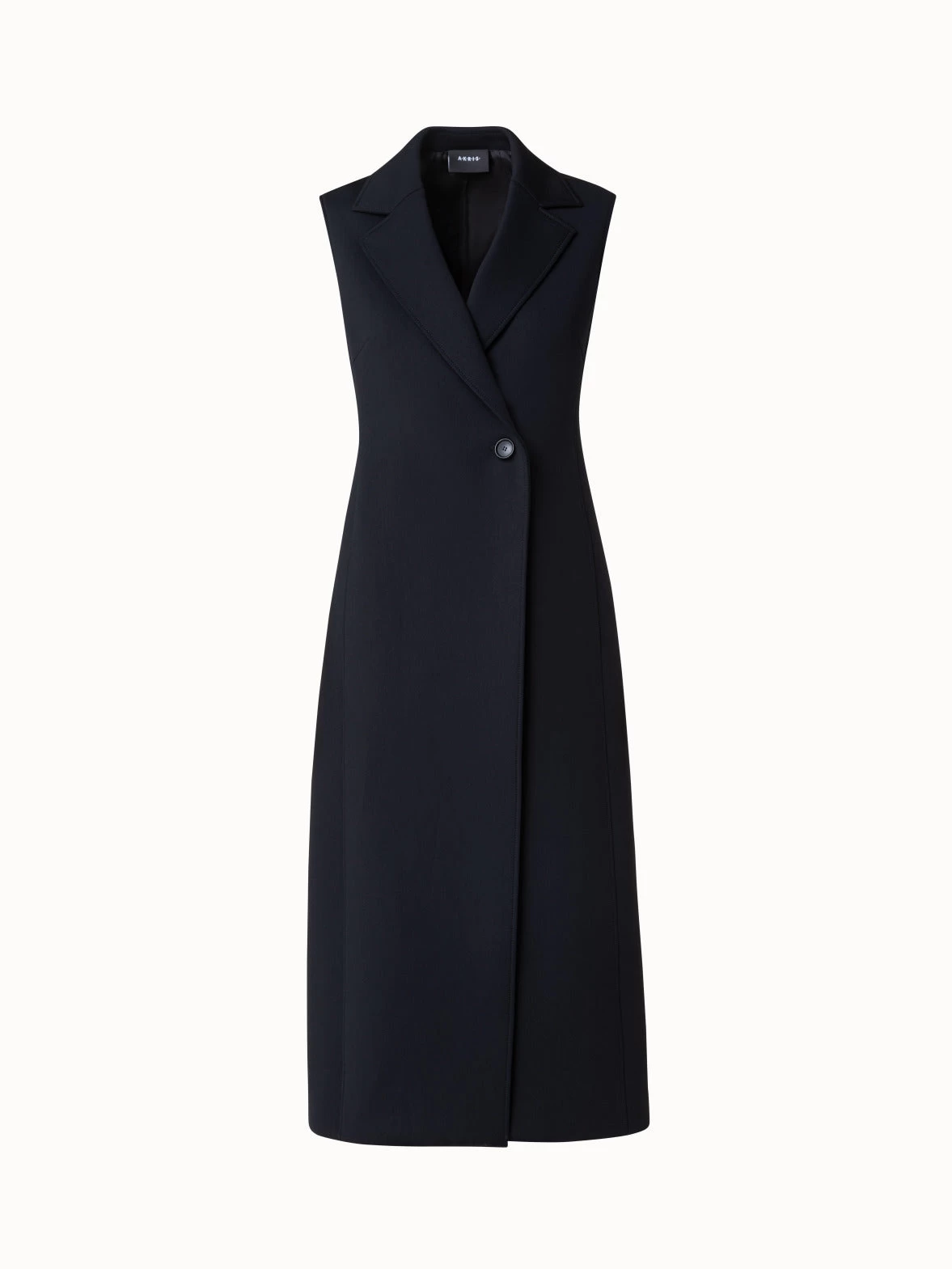 AKRIS Techno Neoprene Long Gilet