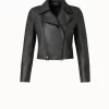 AKRIS Lambskin Biker Jacket