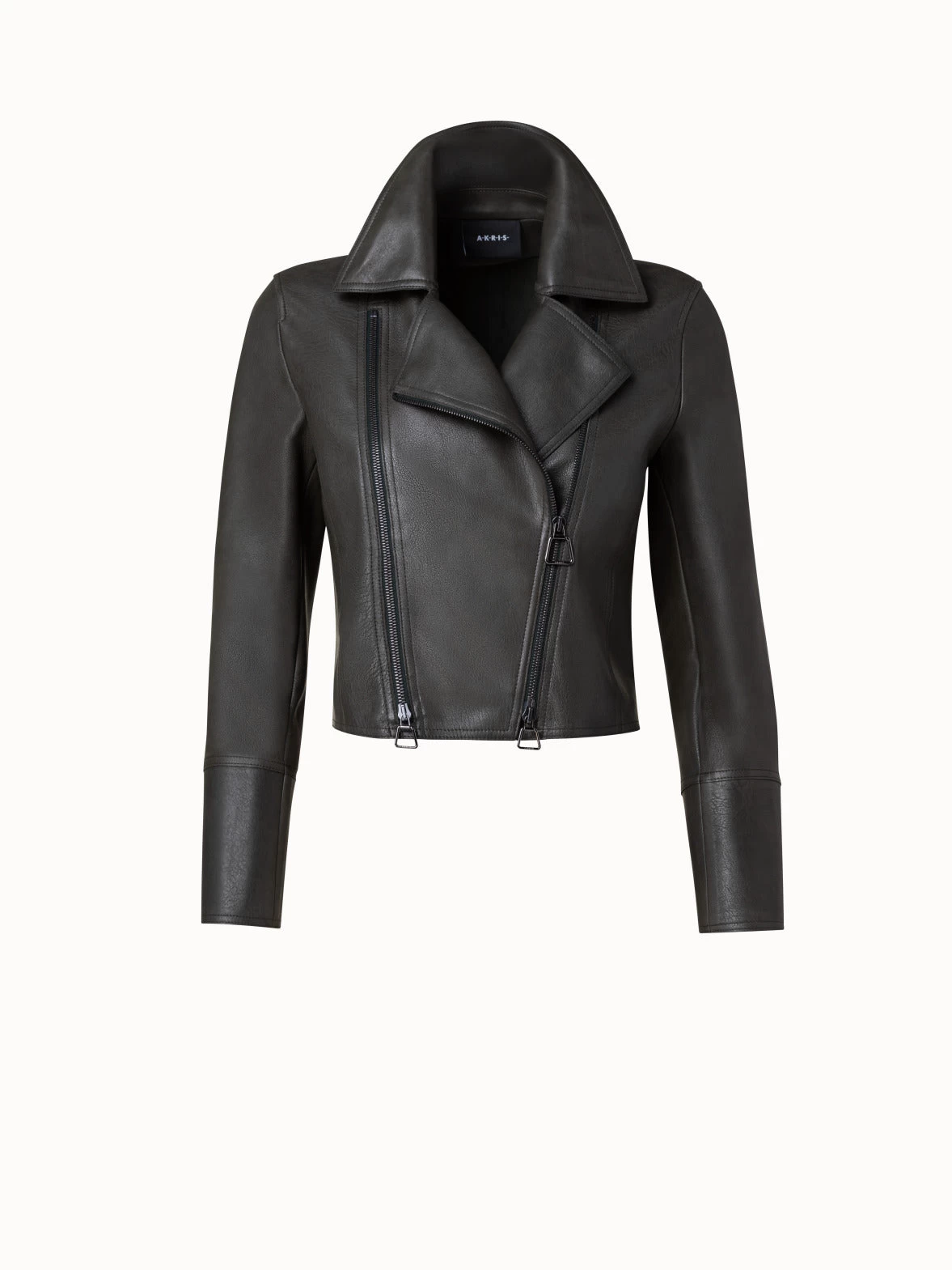 AKRIS Lambskin Biker Jacket - Image 3