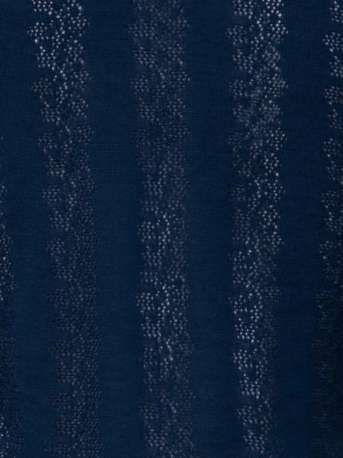 AKRIS Wool Silk Knit Lace Pullover - Image 6