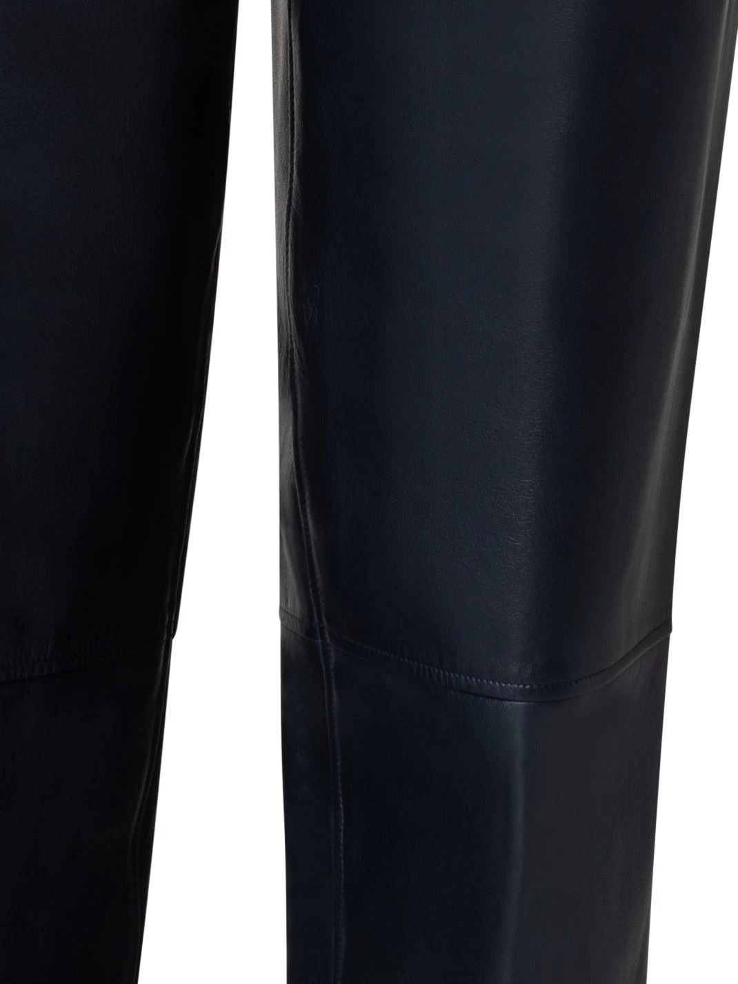 AKRIS Lambskin Pleated Leather Pants - Image 5