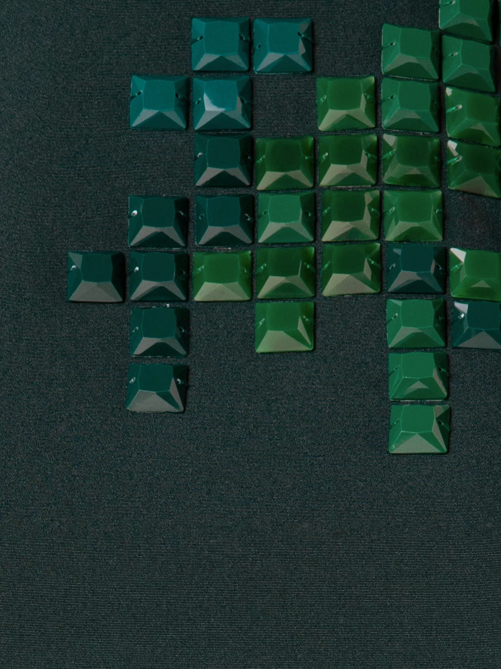 AKRIS Silk Stretch Crêpe Sheath Dress With Daffodils Stone Embellishment - Image 5