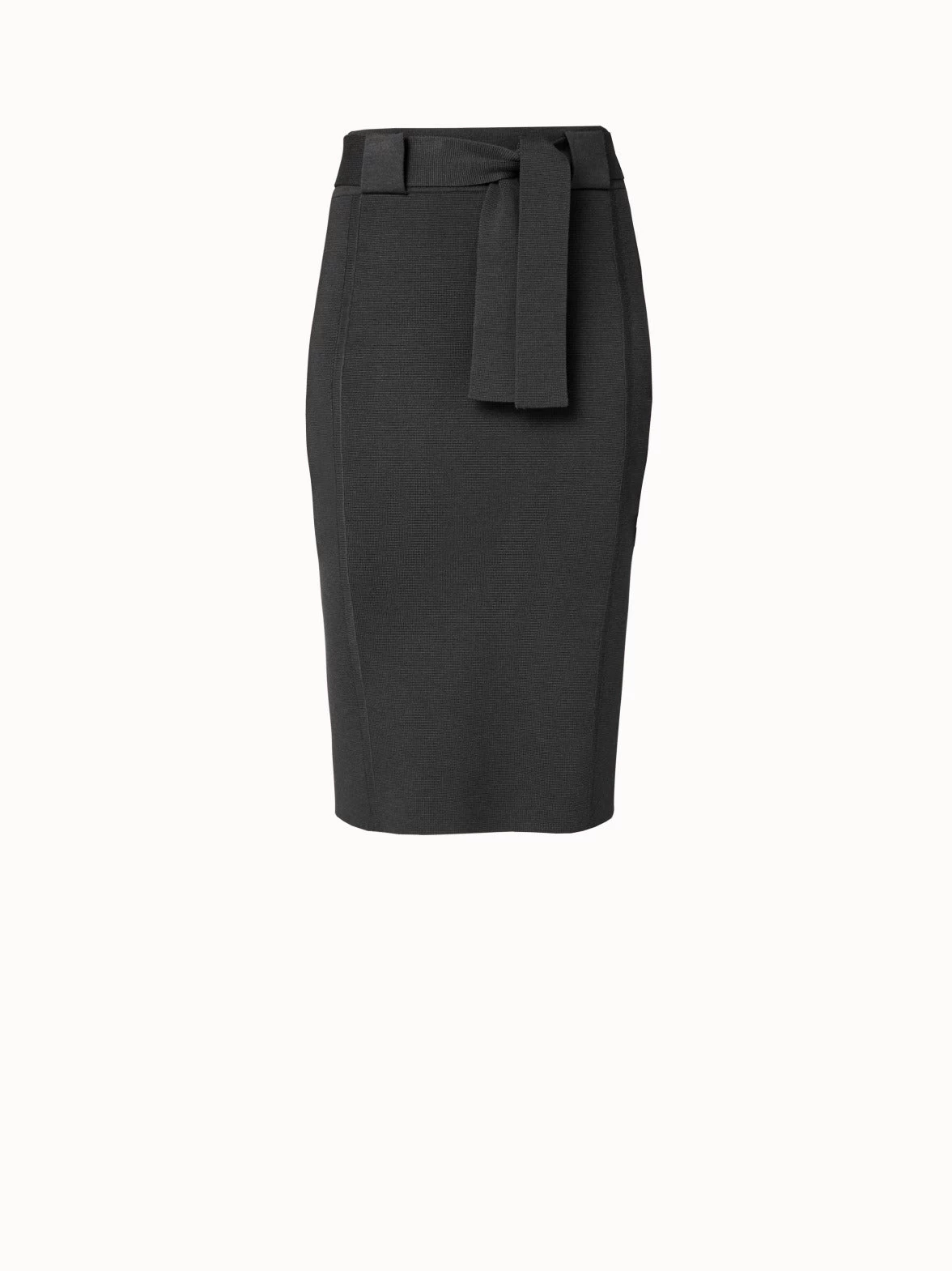 AKRIS Wool Silk Stretch Pencil Skirt
