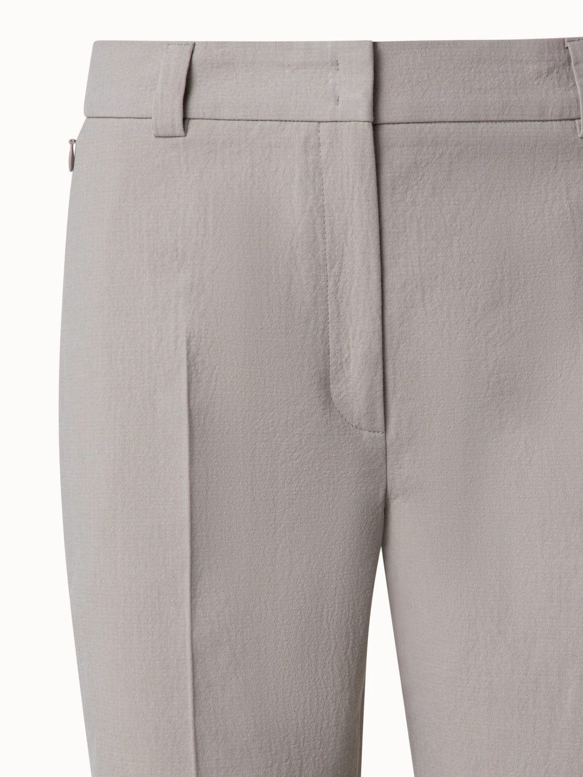 AKRIS Cotton Double-Face Tapered Pants - Image 3