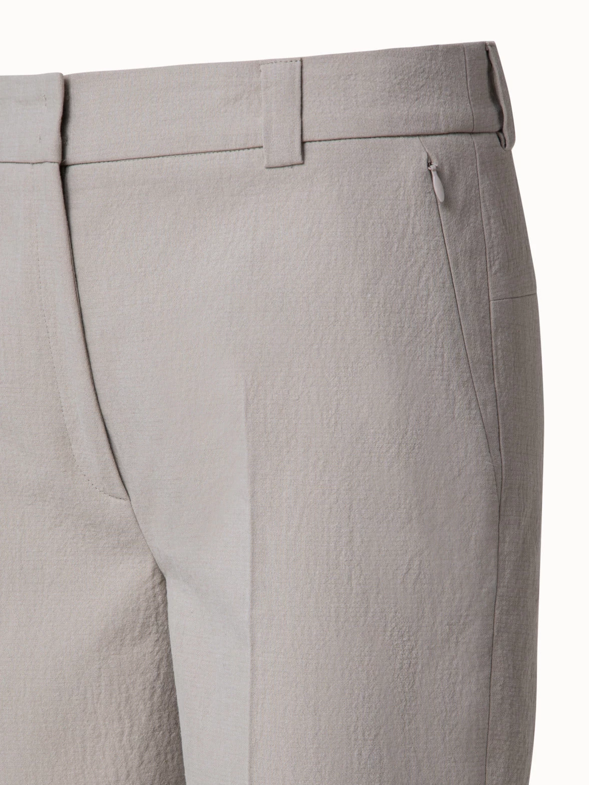 AKRIS Cotton Double-Face Tapered Pants - Image 4